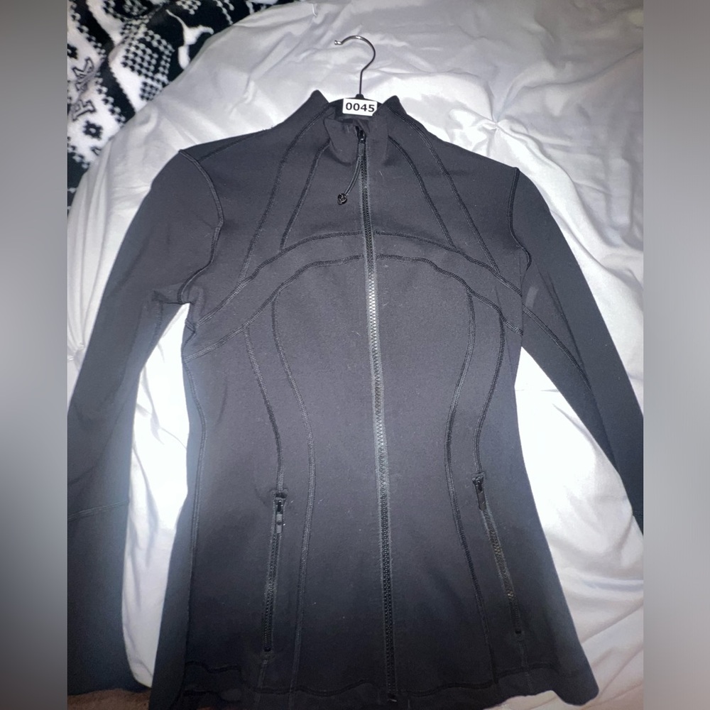 Black Lululemon jacket size 4